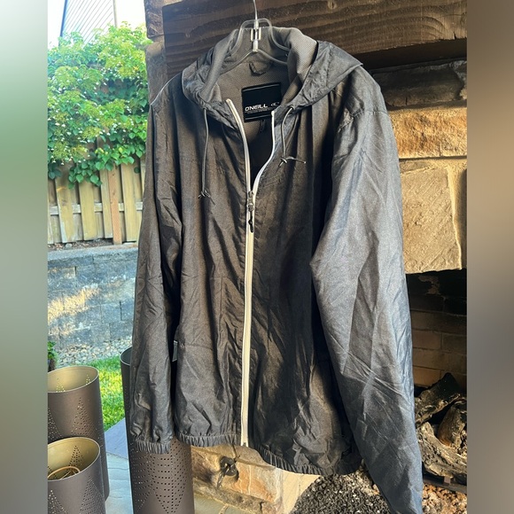 O'Neill Other - O’Neill Light Jacket Gray, Hood, Large
